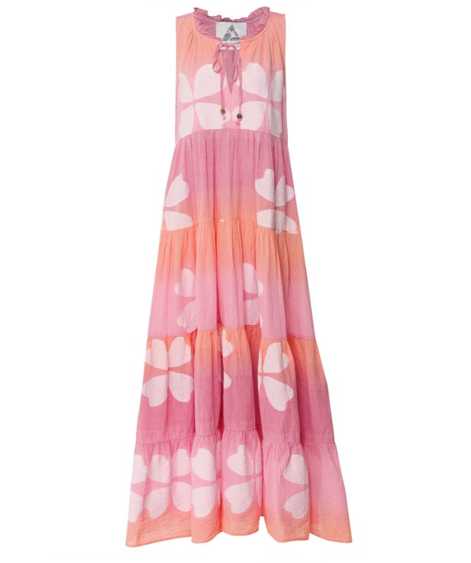 knee length dresses for ladies JULES HALTER MAXI DRESS SANGRIA main image 1