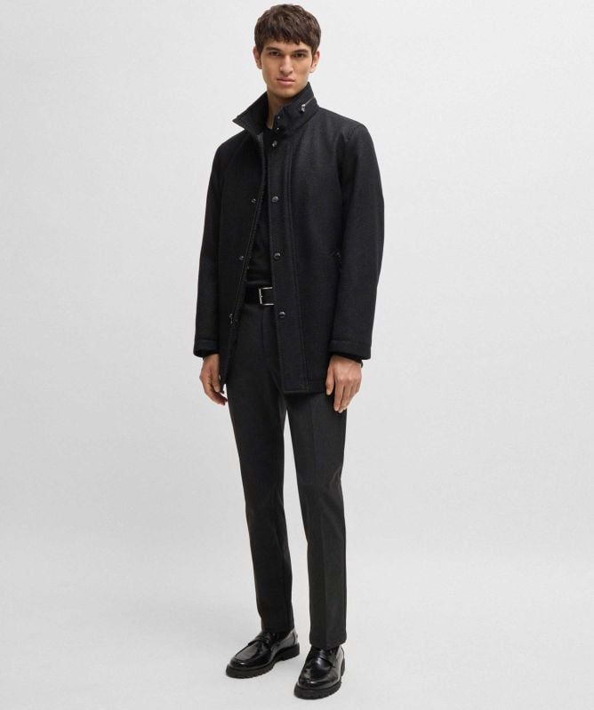 BOSS Merino Wool Leno-P Jumper