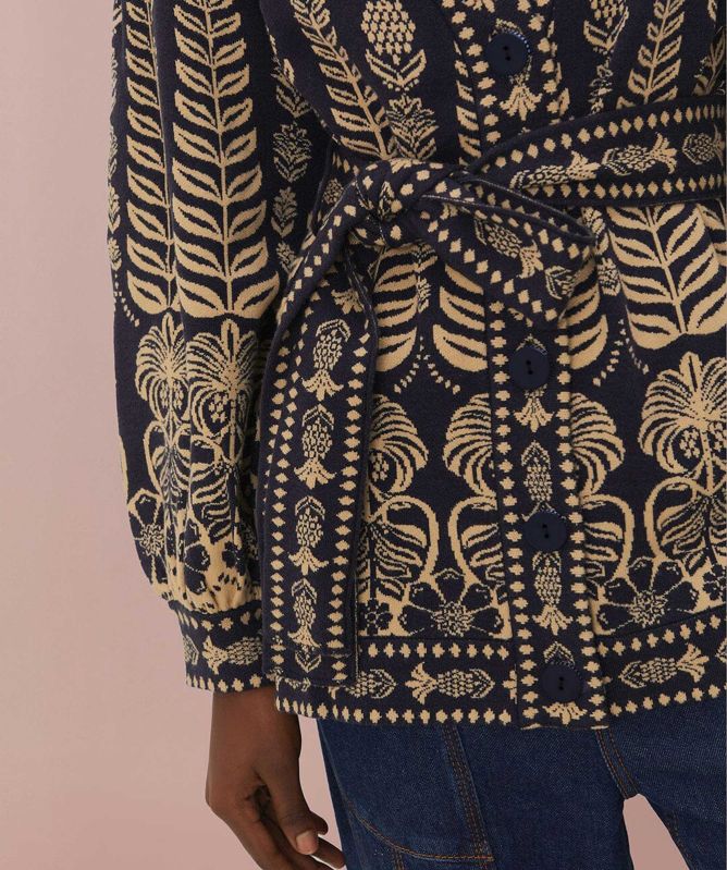 FARM Rio Ainika Tropical Splendor Knit Cardigan