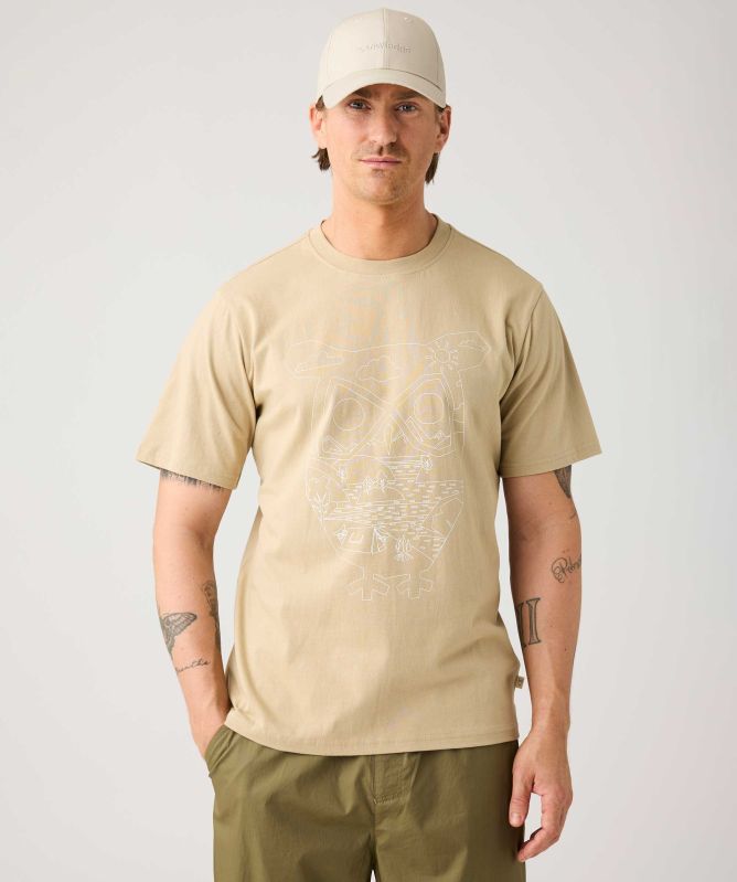 Knowledge Cotton Front Graphic T-Shirt