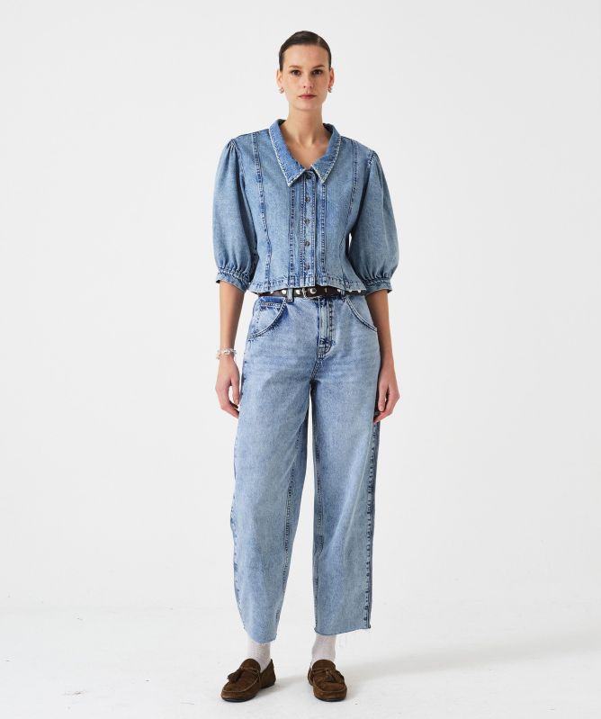 Seventy + Mochi Talia Button Down Top