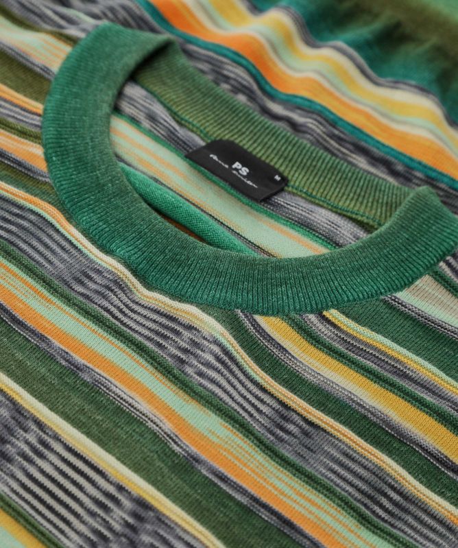 Paul Smith Striped Crew Neck Sweater