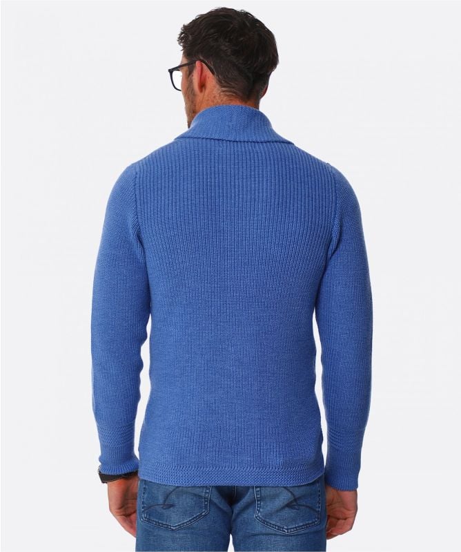 J. Blades Merino Wool Shawl Cardigan