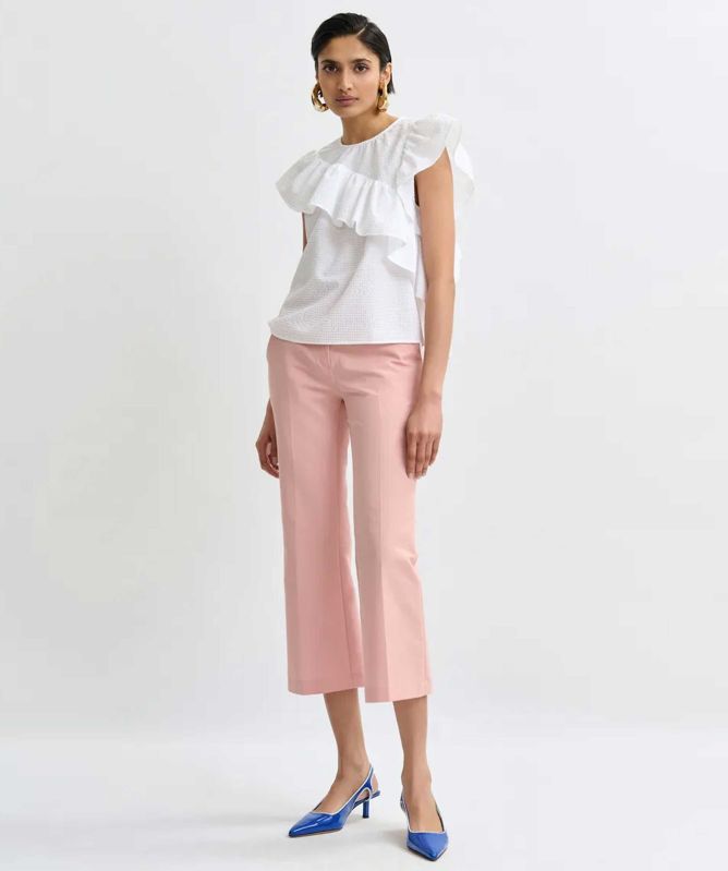 Essentiel Antwerp Joojoo Asymmetrical Ruffle Top