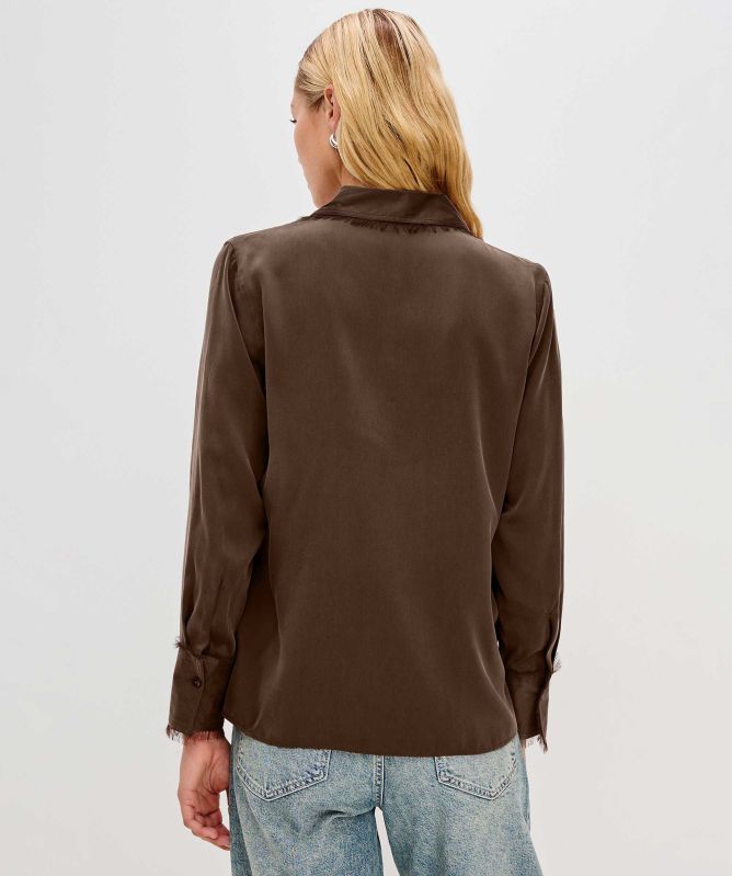 Rails Abbey Frayed Shirt