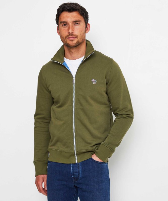 Paul Smith Zip-Through Zebra Sweatshirt