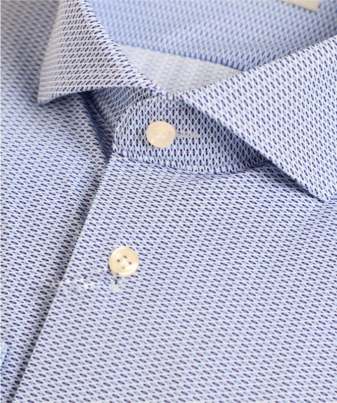 Thomas Maine Tailored Fit Micro Print Roma Shirt