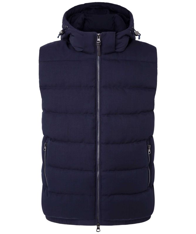 Hackett Hooded Puffer Gilet