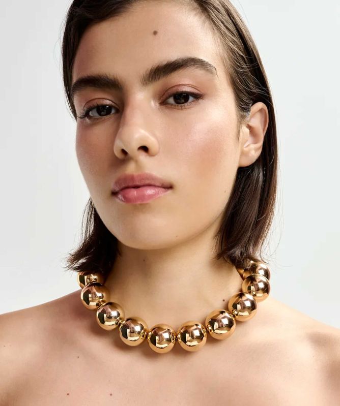 Essentiel Antwerp Jadine Big Beaded Necklace