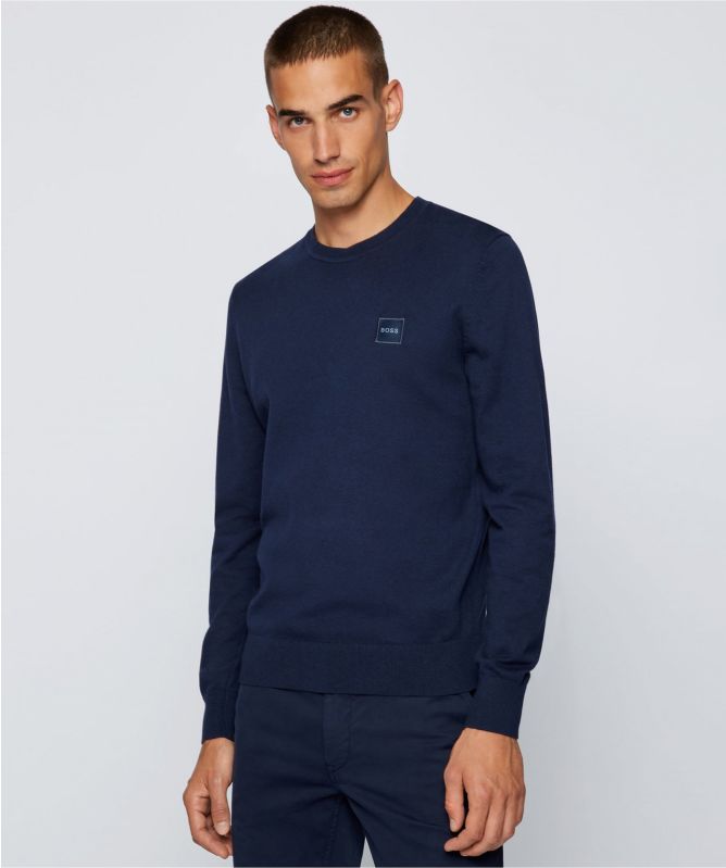 BOSS Cotton Cashmere Kanovant Sweater