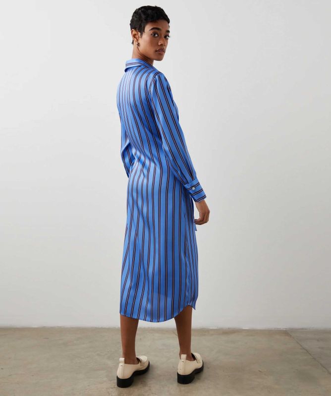 rails shirt dress Rails Lacey Stripe Shirt Dress