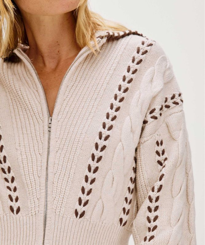 Rails Lune Zip Cardigan