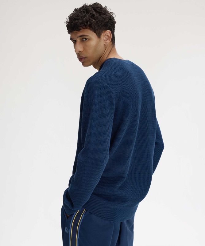 Fred Perry Textured Crew Sweater