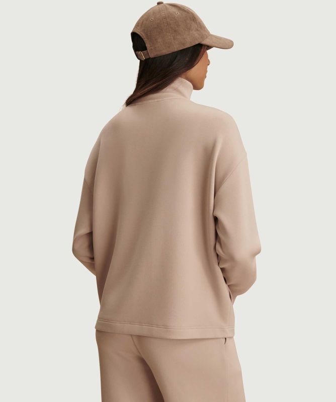 Varley Arlene Zipper-Through Sweat