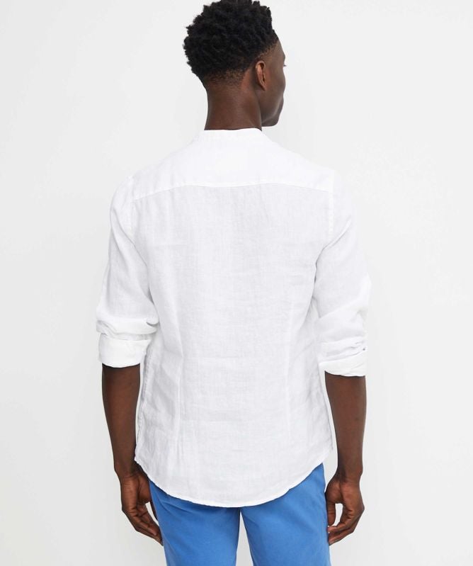 Seinse Linen Grandad Shirt