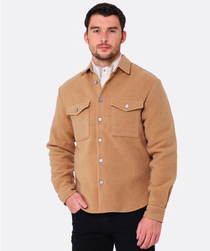 BOSS Wool Neoterio_98T Overshirt