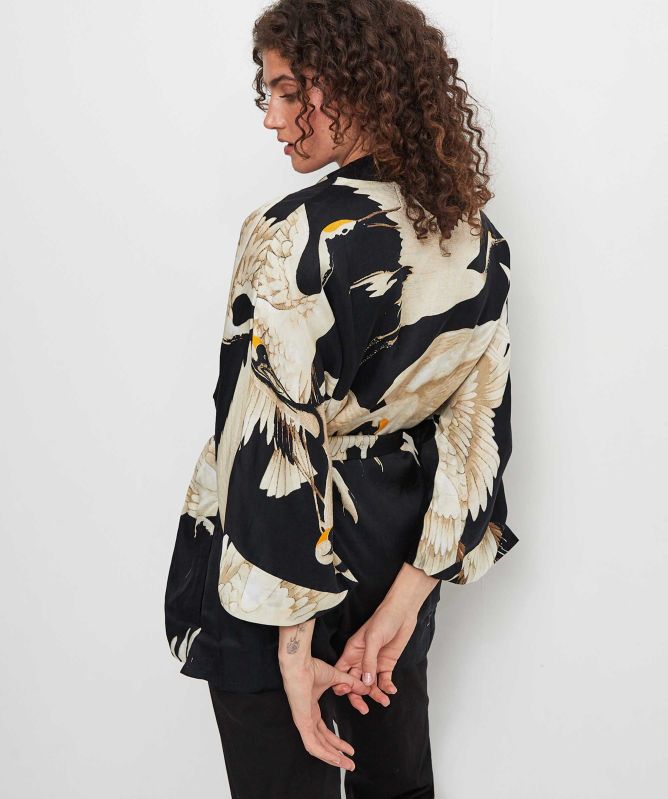 One Hundred Stars Stork Wrap Jacket