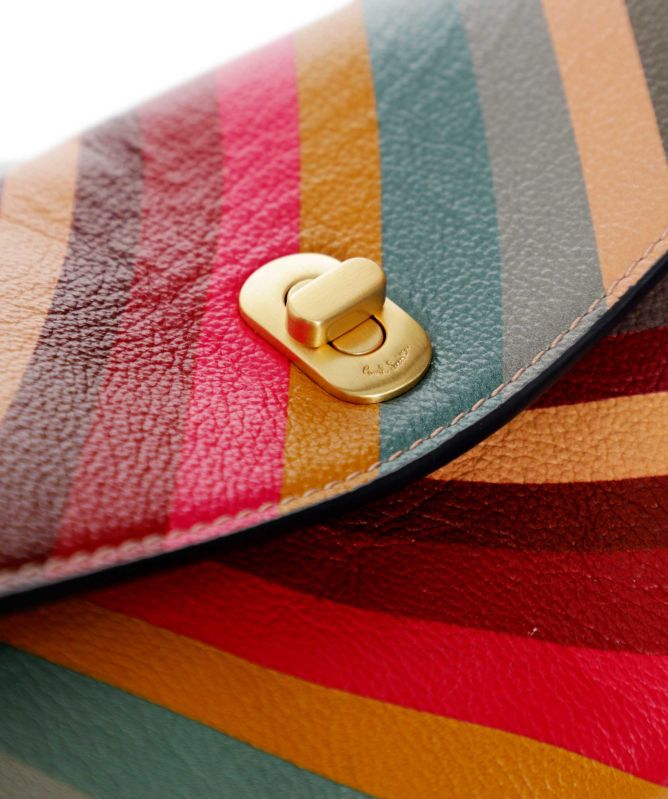 Paul Smith Swirl Leather Shoulder Bag