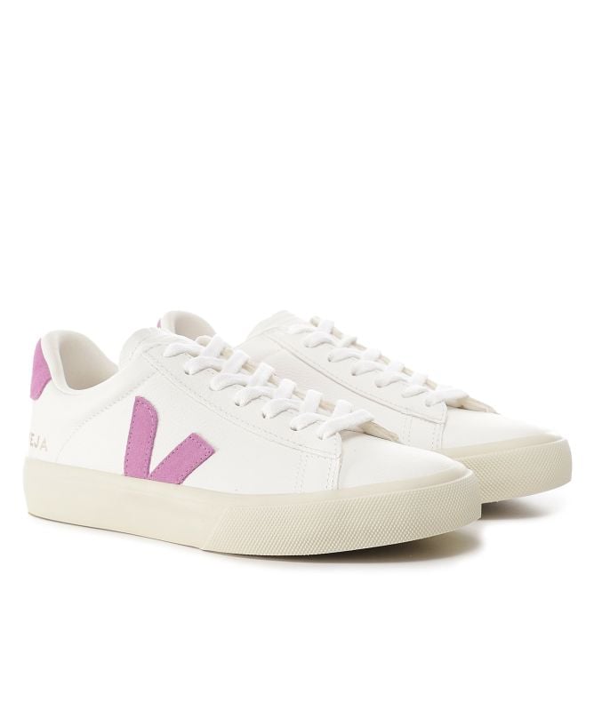 VEJA Campo Chromefree Leather Trainers