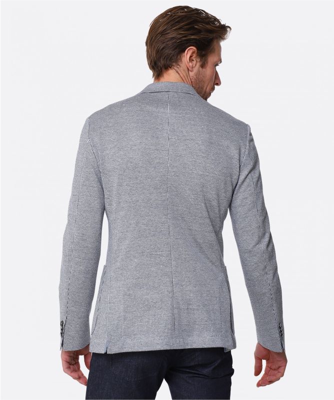 BOSS Linen Houndstooth C-Hanry-J-222 Jacket