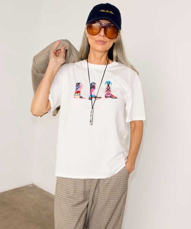 Never Fully Dressed Cowboy Boot T-Shirt