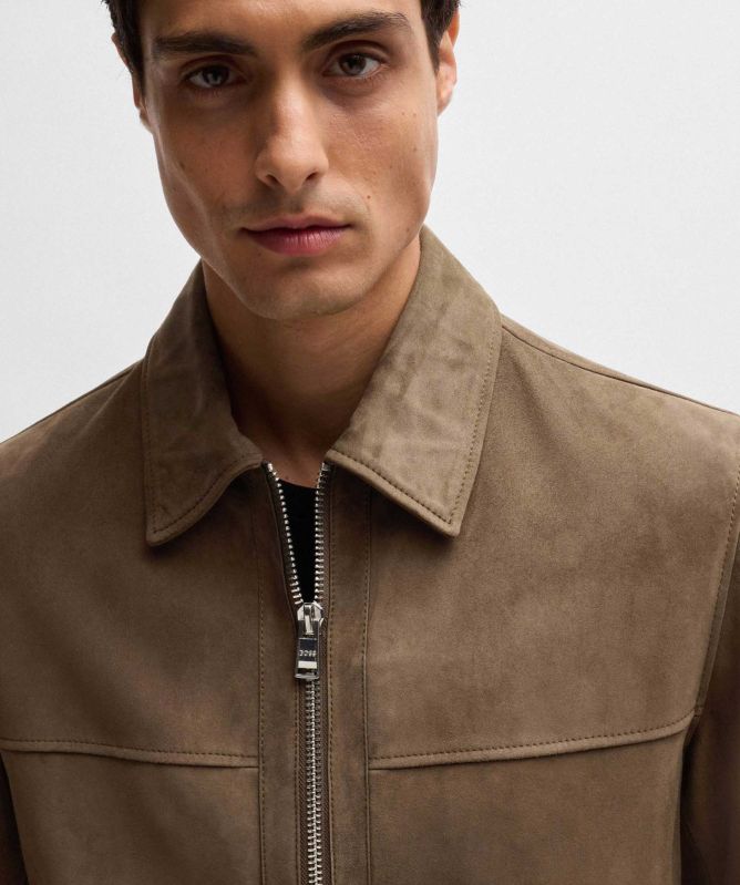 BOSS Suede Malbano5 Jacket