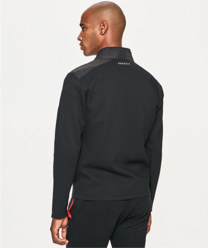 Hackett Zip-Through AMR Hybrid Sweatshirt