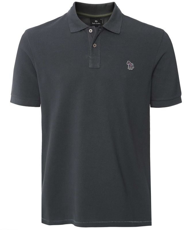Paul Smith Short Sleeve Zebra Polo Shirt