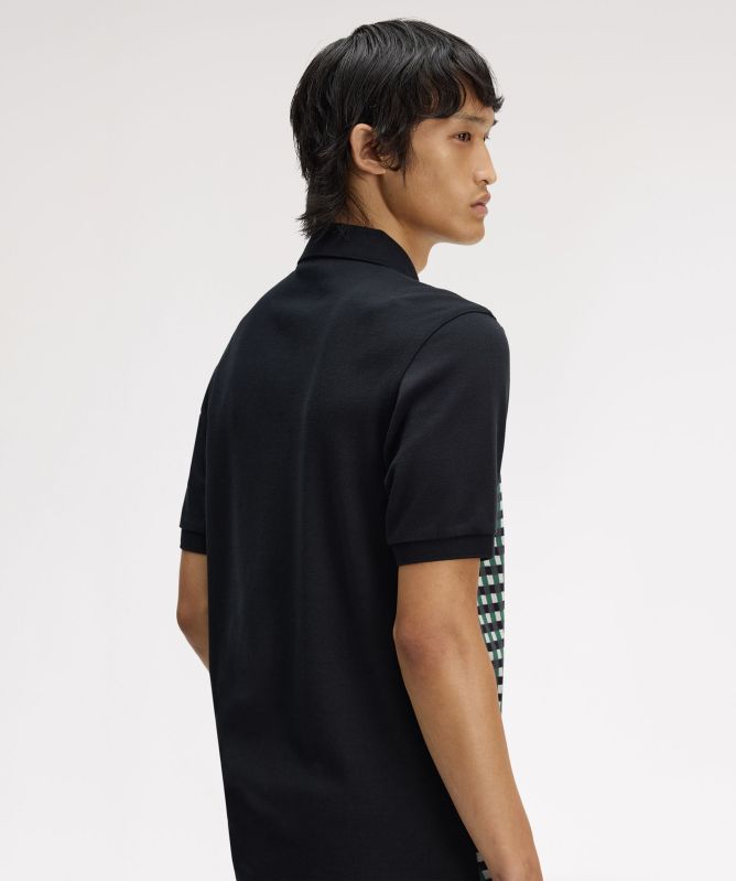 Fred Perry Geometric Polo Shirt