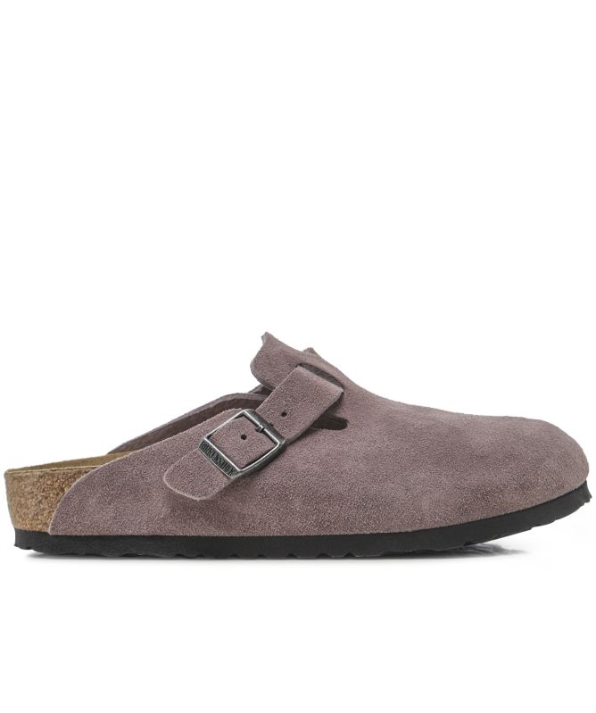 Birkenstock Boston Suede Leather Clogs