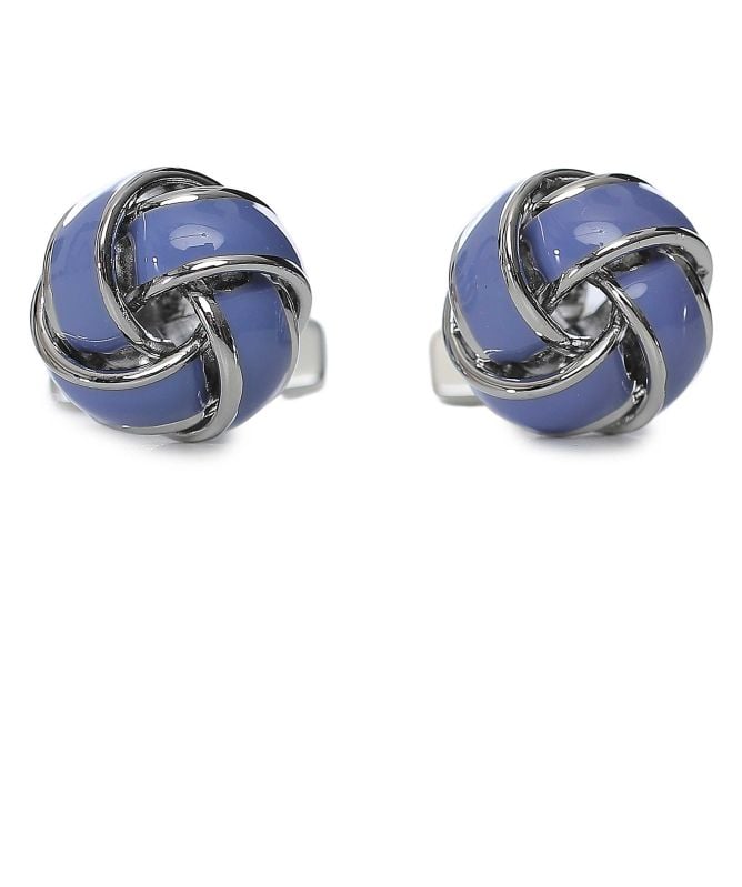 BOSS Enamel Knot Cufflinks