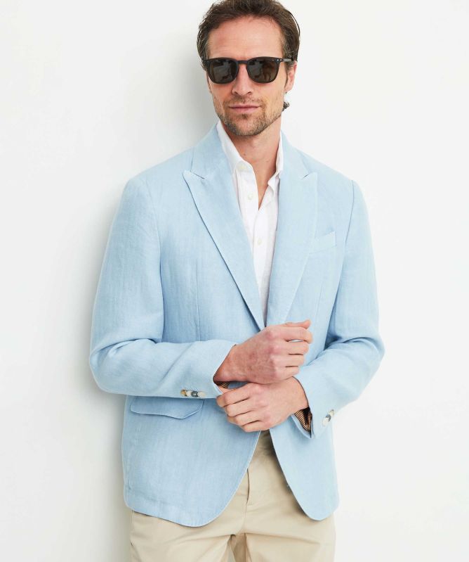 Sand Linen Sherman Easy Dandy Blazer