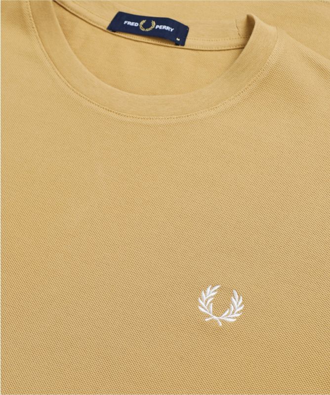 Fred Perry Tramline Tipped T Shirt