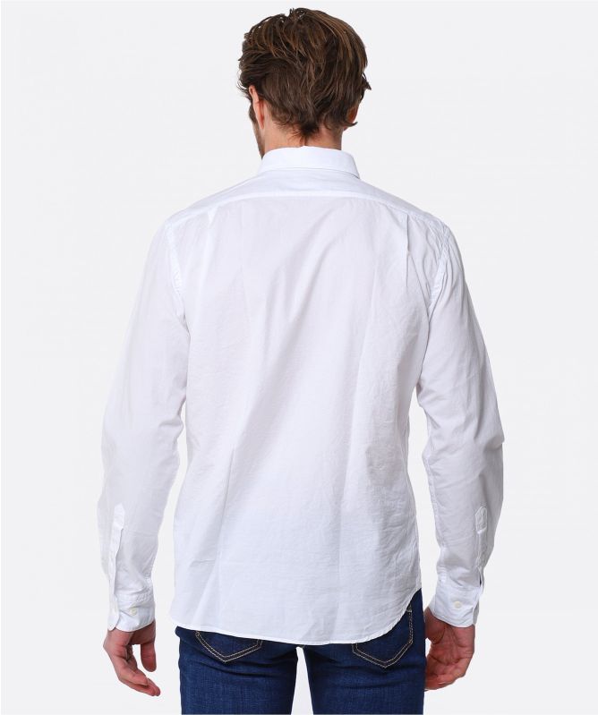 Hartford Twill Pocket Pat Shirt