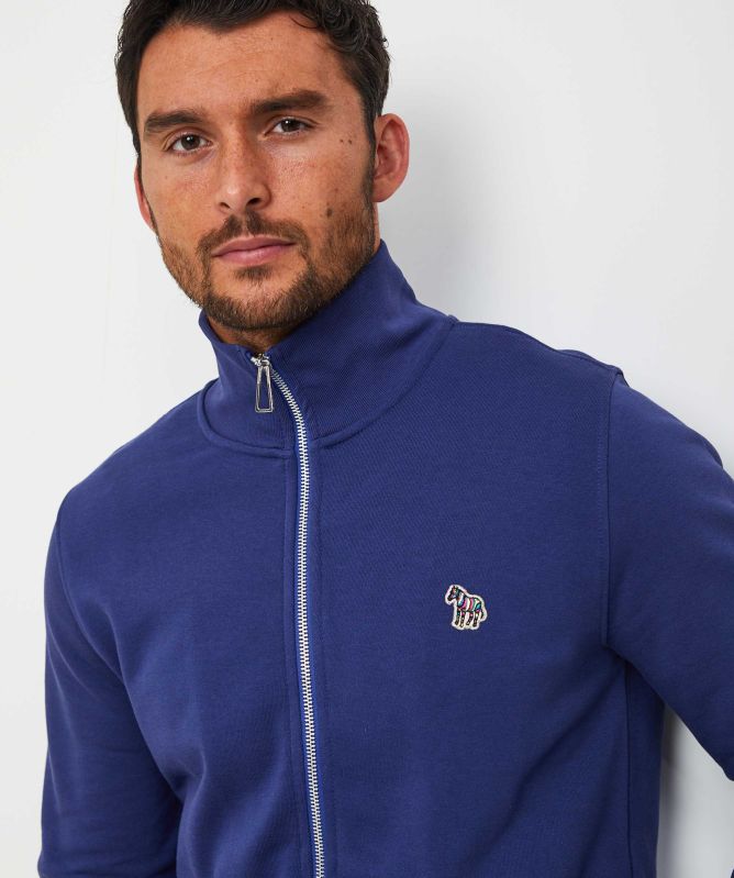 Paul Smith Zip-Through Zebra Sweatshirt