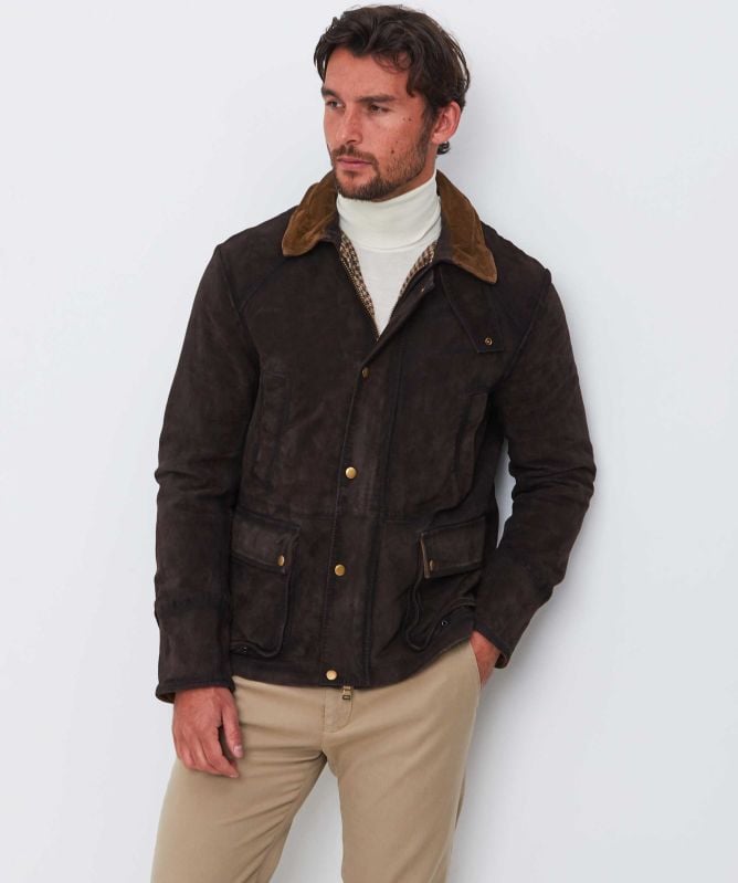 Jack Leathers Burned Suede Jacket