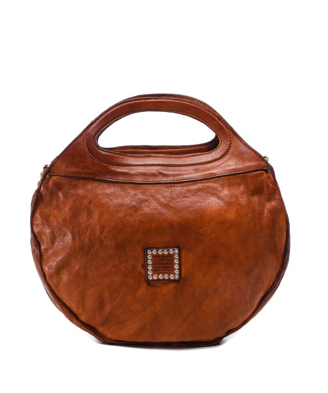 Campomaggi Circular Leather Crossbody Bag