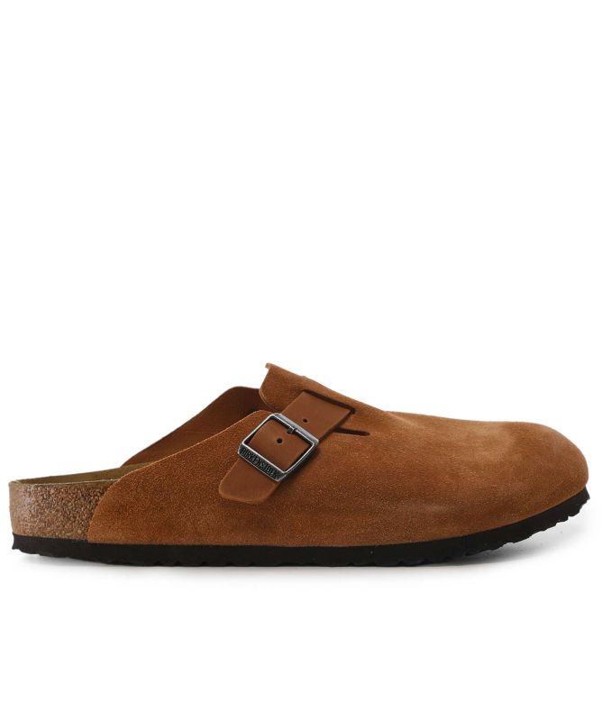 Birkenstock Boston Suede Clogs