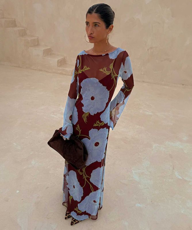 Never Fully Dressed Poppy Aria Mesh Dress