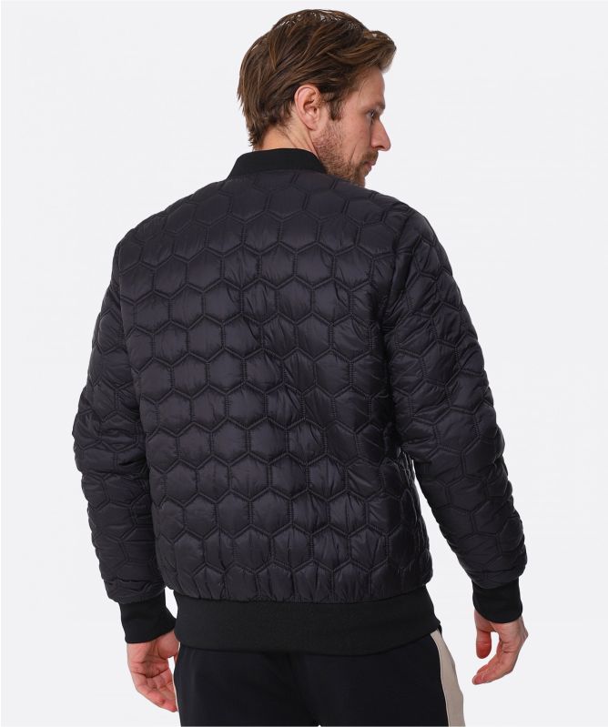 Moose Knuckles Quilted Bahia Bomber Jacket