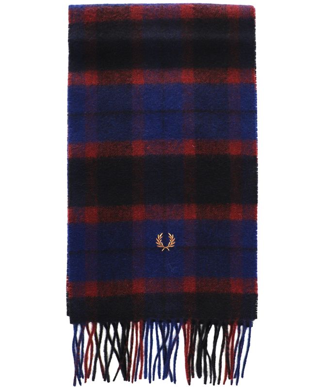 Fred Perry Lambswool Tartan Scarf