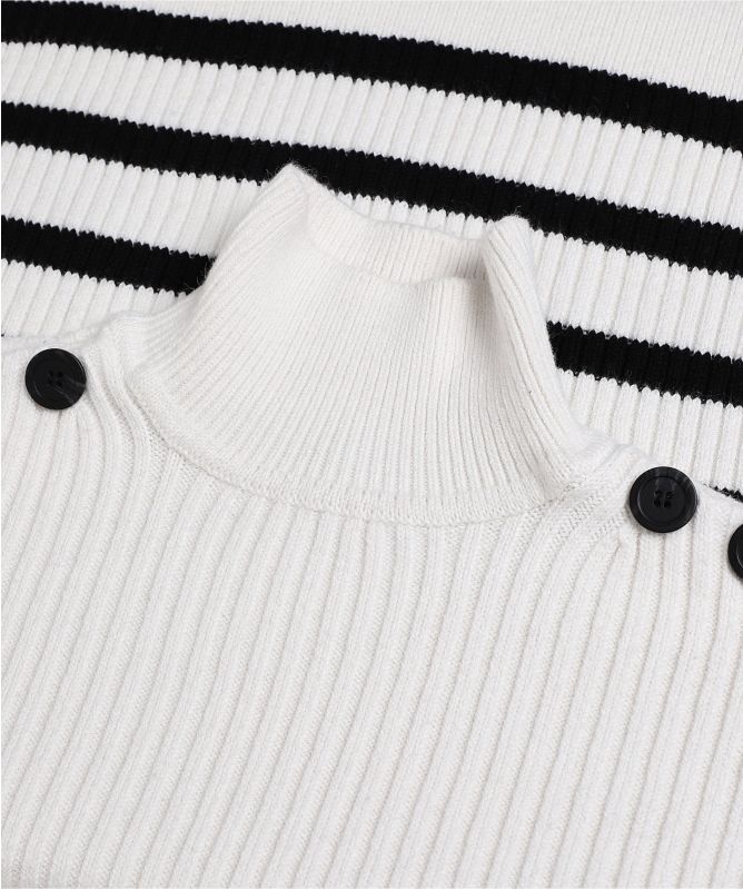 Self-Portrait Mariner Stripe Sweater