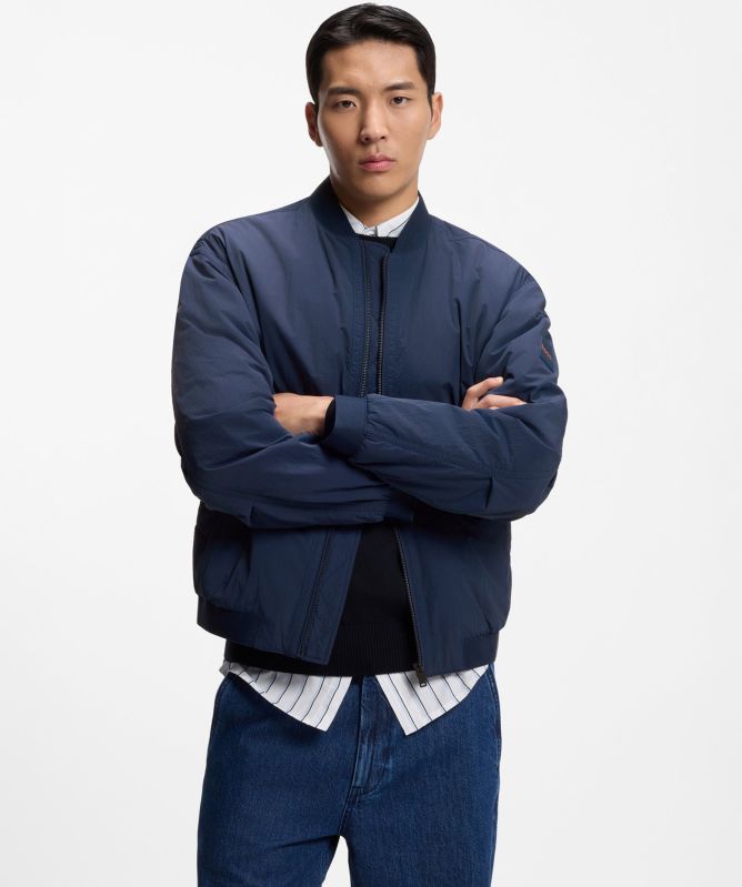 BOSS Ovarsi Water-Repellent Bomber Jacket