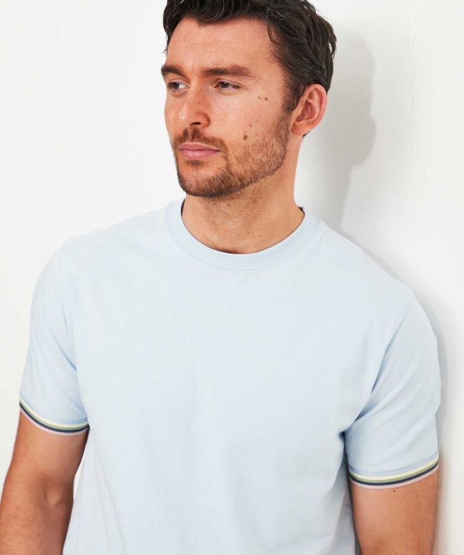 Seinse Striped Cuff T-Shirt