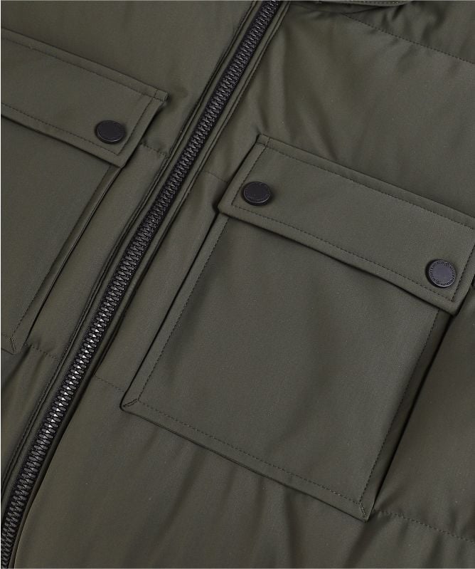 Moose Knuckles Down Quilted Hooded Percival Gilet
