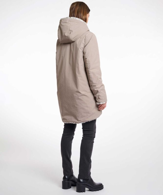 Rino and Pelle Javin Leopard Reversible Parka