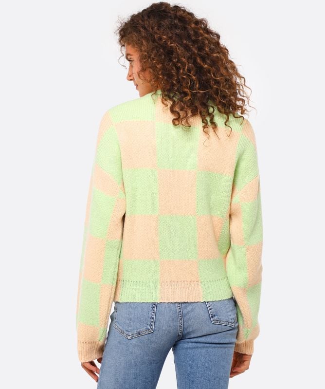 Stine Goya Check Amara Cardigan