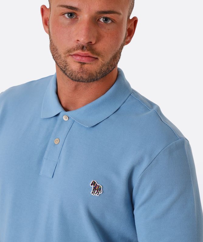 Paul Smith Long Sleeve Zebra Polo