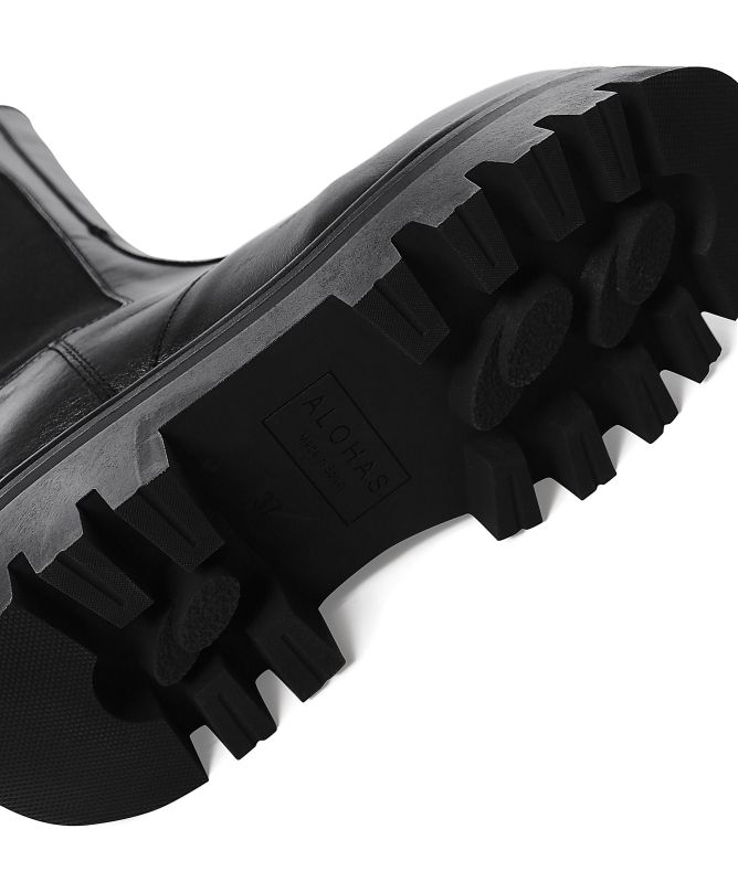 ALOHAS All Rounder Chunky Leather Chelsea Boots