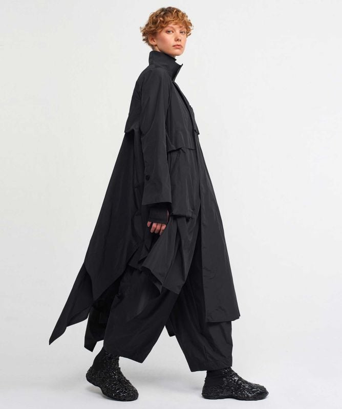 NU London Taffeta Trench Coat